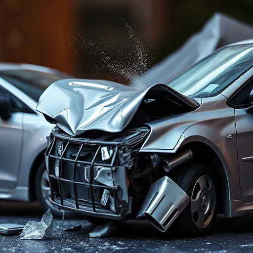 car crash damage
