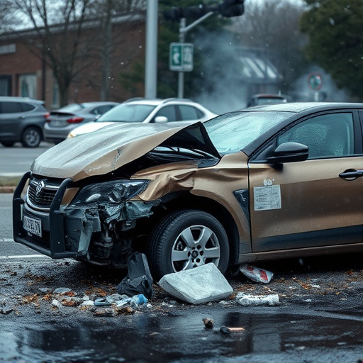 car crash damage