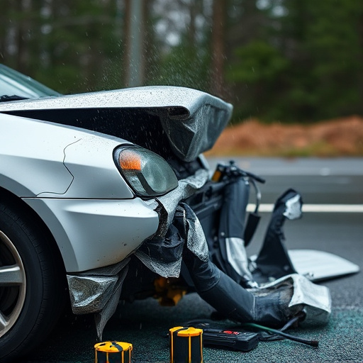 car crash damage