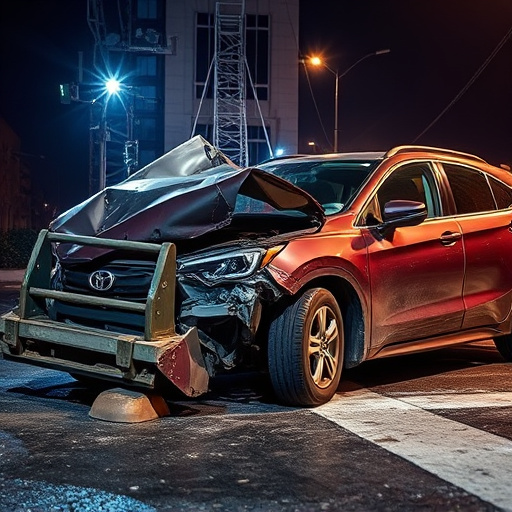 car crash damage