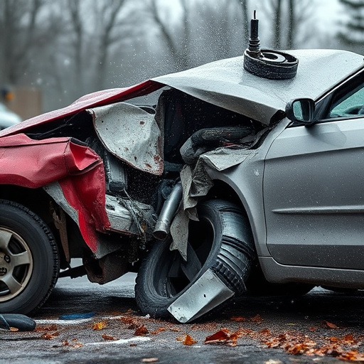 car crash damage