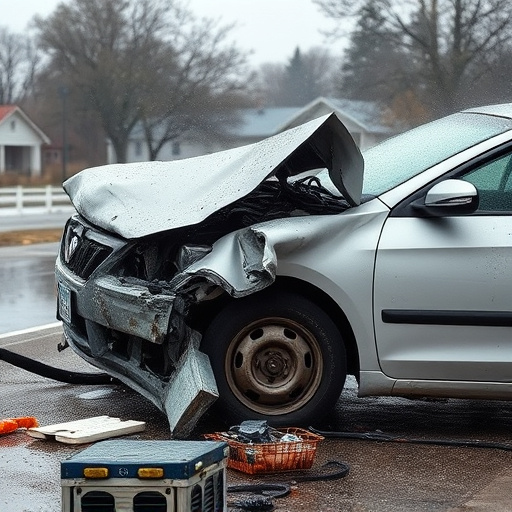 car crash damage