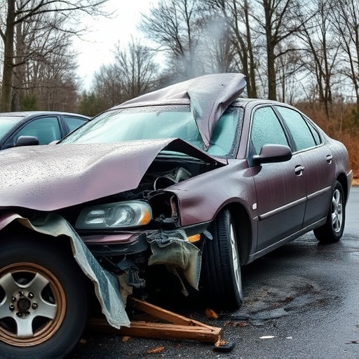 car crash damage