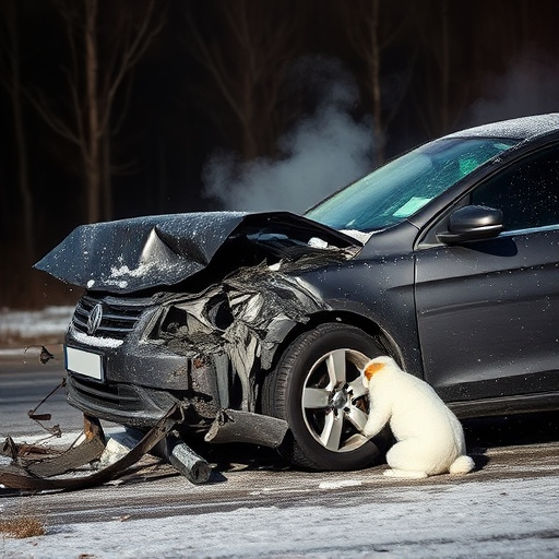 car crash damage