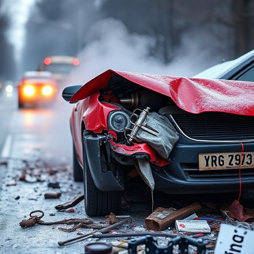 car crash damage