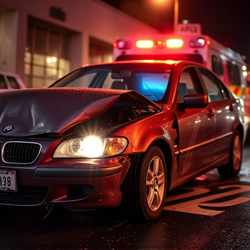 car crash damage