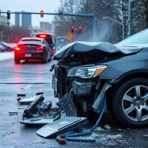 car crash damage
