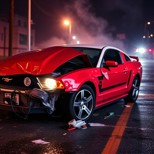 car crash damage
