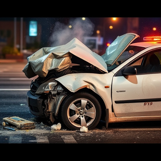 car crash damage