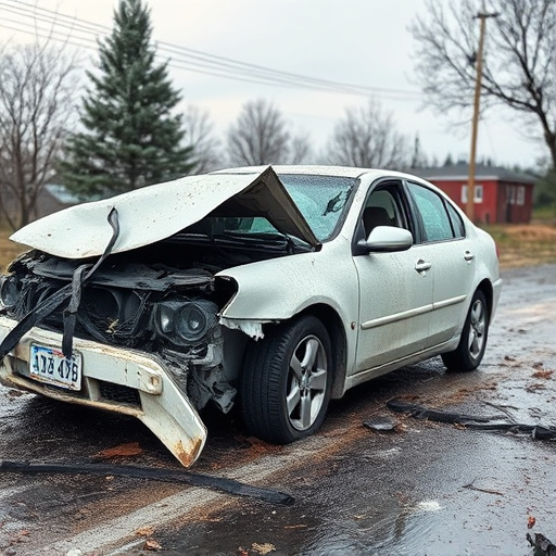car crash damage
