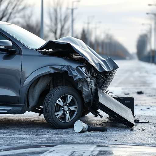car crash damage