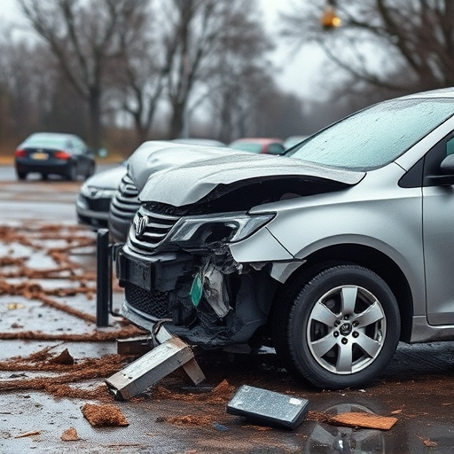 car crash damage
