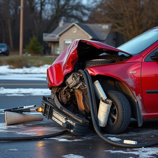 car crash damage