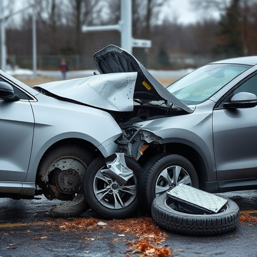 car crash damage