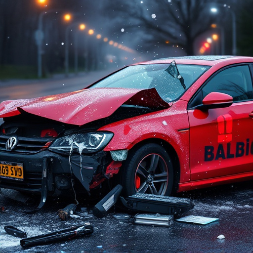 car crash damage