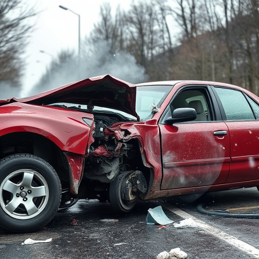 car crash damage