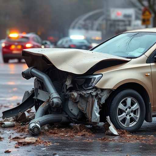 car crash damage