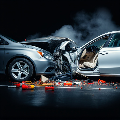 car crash damage