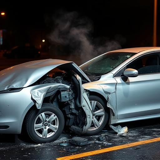 car crash damage