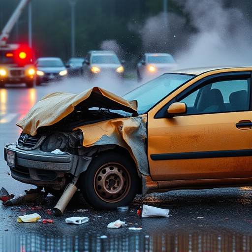 car crash damage