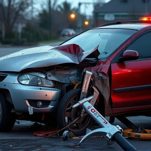 car crash damage