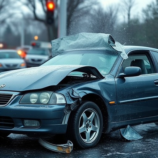 car crash damage