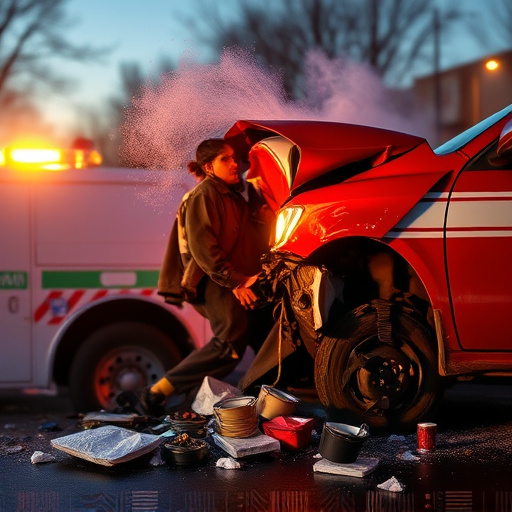 car crash damage