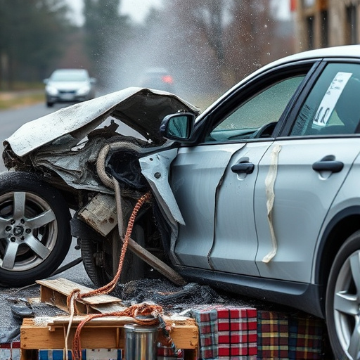 car crash damage