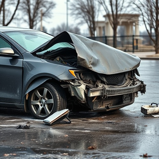 car crash damage