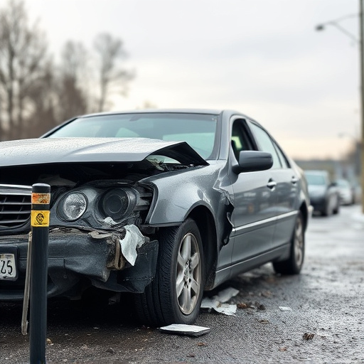 car crash damage