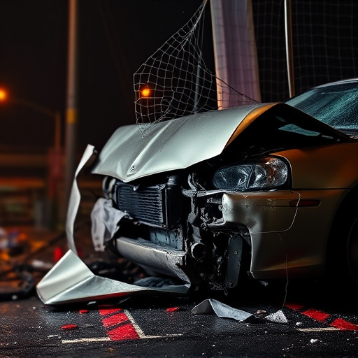 car crash damage