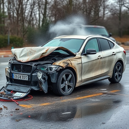 car crash damage