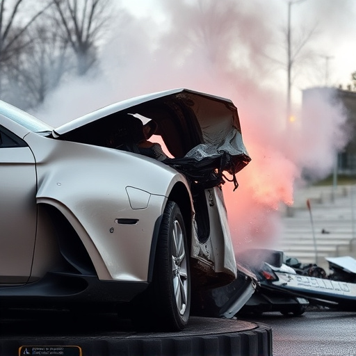 car crash damage