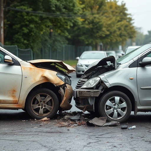 car crash damage
