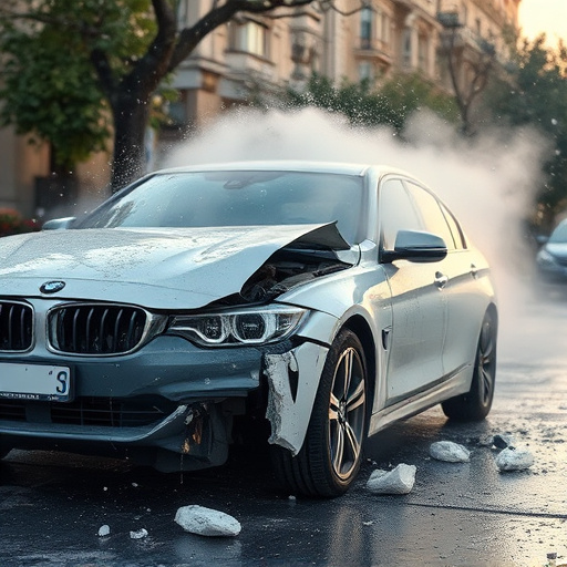 car crash damage