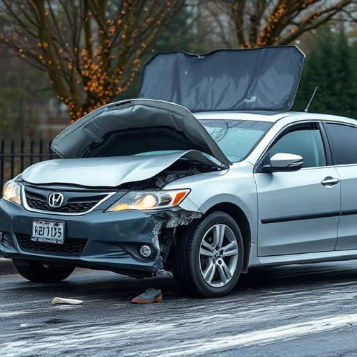 car crash damage