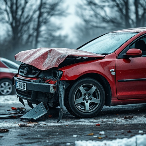car crash damage