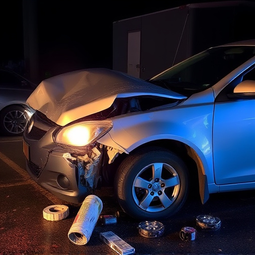 car crash damage
