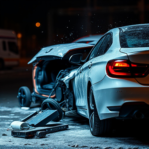 car crash damage