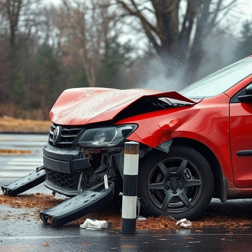 car crash damage