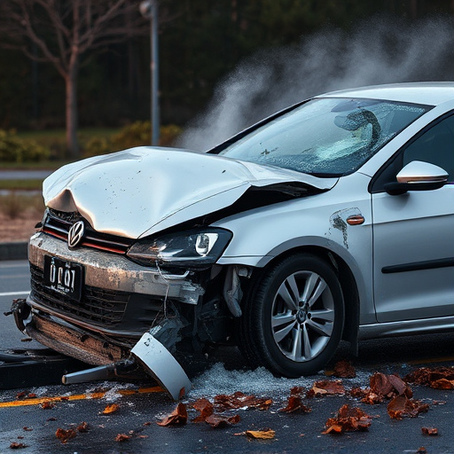 car crash damage
