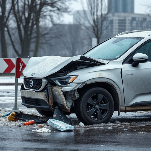 car crash damage