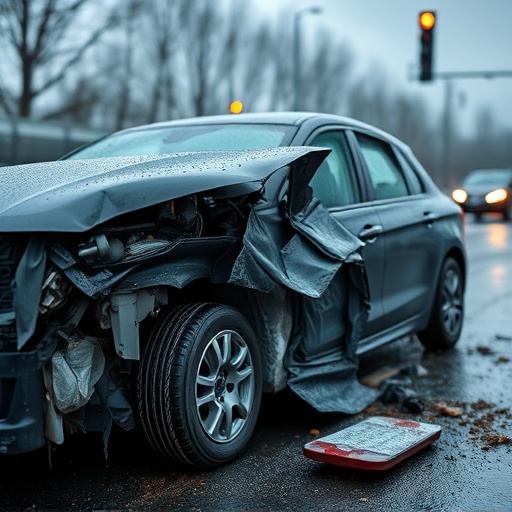 car crash damage