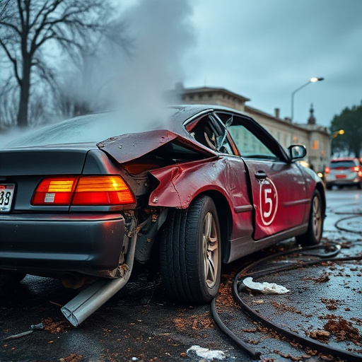 car crash damage
