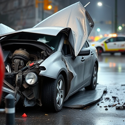 car crash damage