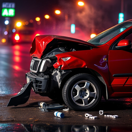 car crash damage