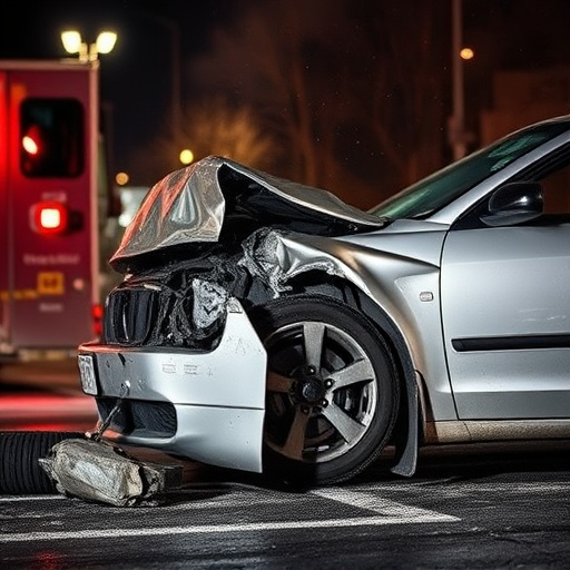 car crash damage