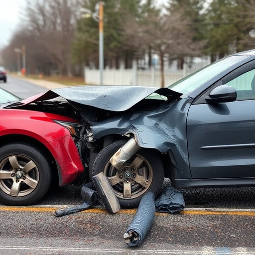 car crash damage