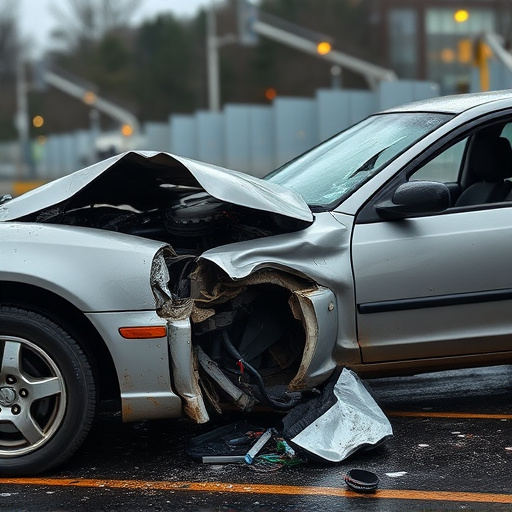 car crash damage