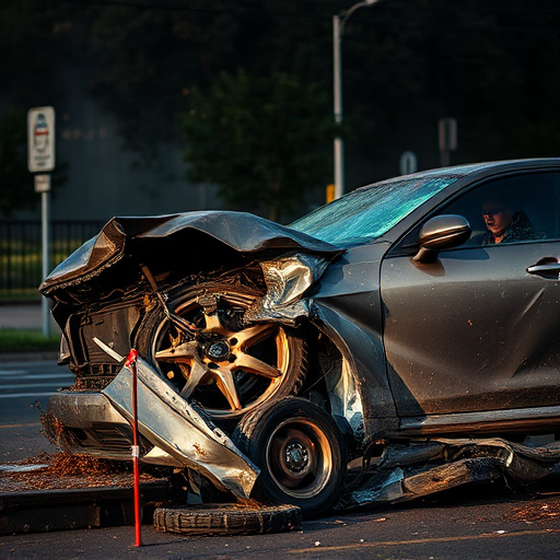 car crash damage